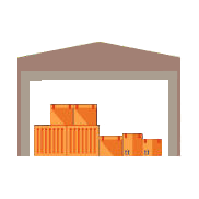 Oltre 5.000mq di magazzini coperti e stoccaggio esterno