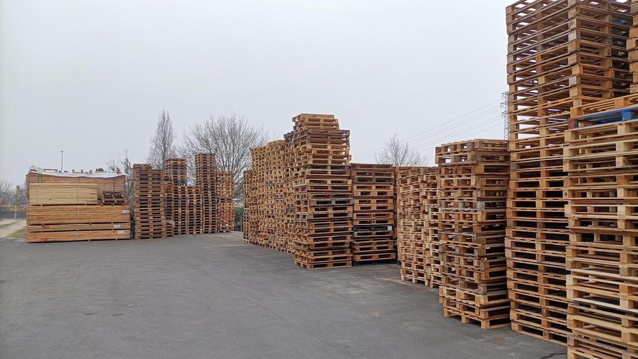Pallet in legno usati